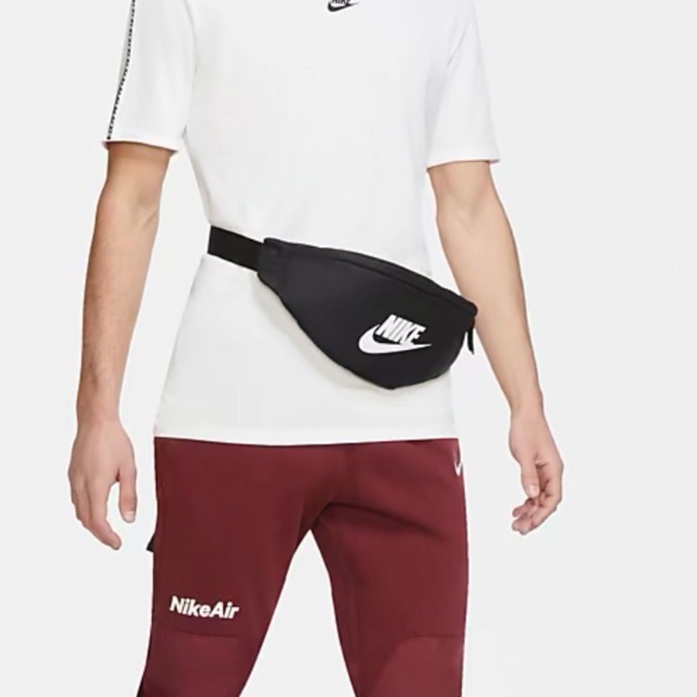 Nike Heritage Belt Bag- Brown or Black  /NWT - Picture 7 of 8